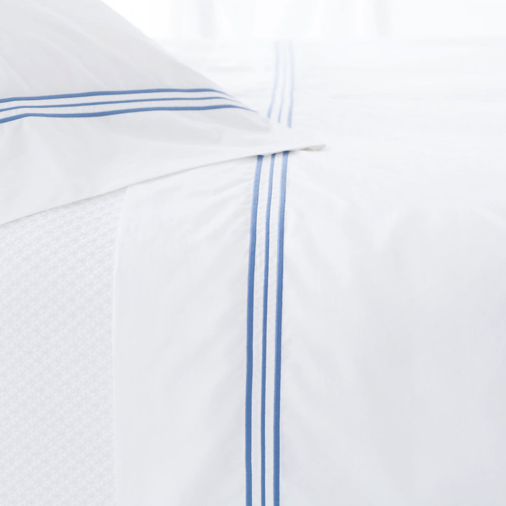 Trio French Blue Sheet Set Bundle | None