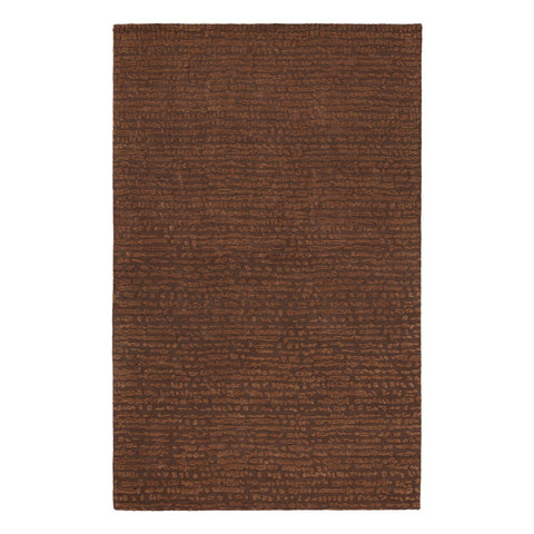 Mina Tufted Wool Custom Rug | Caramel