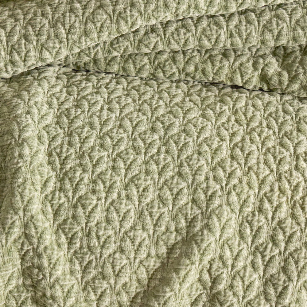 Hawley Matelasse Coverlet | Sage