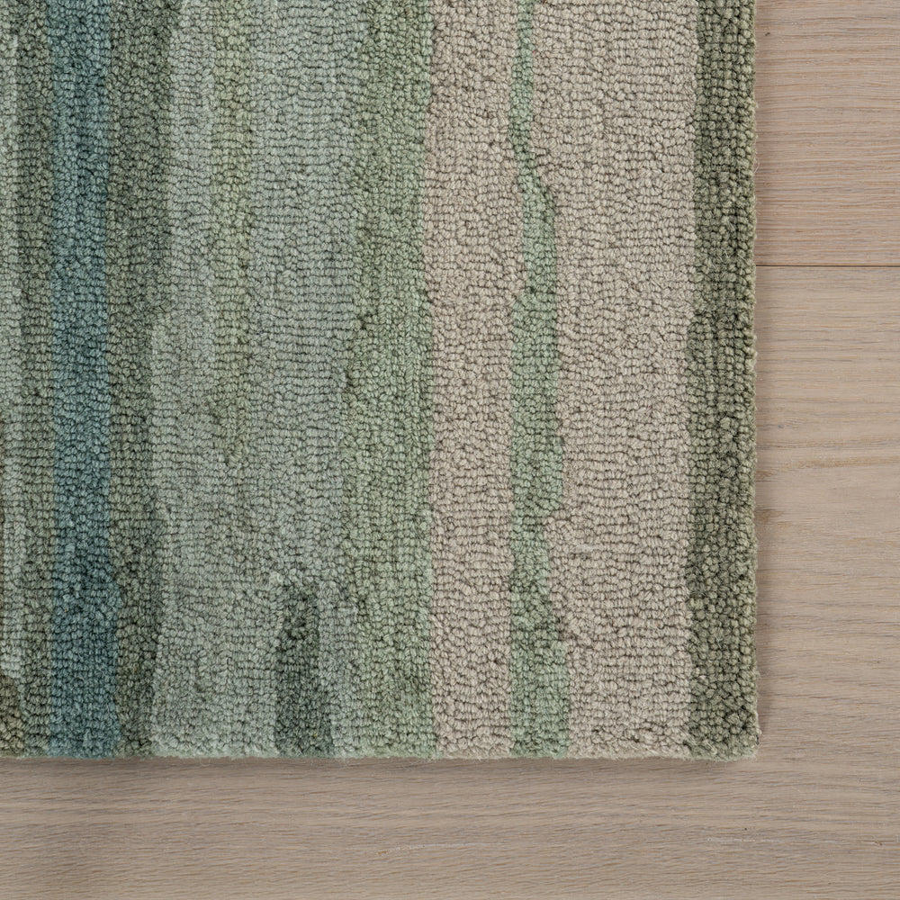 Zare Transitional Abstract Indoor Rug | Blue