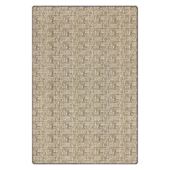 Turnstone Tiled Custom Rug | Tan