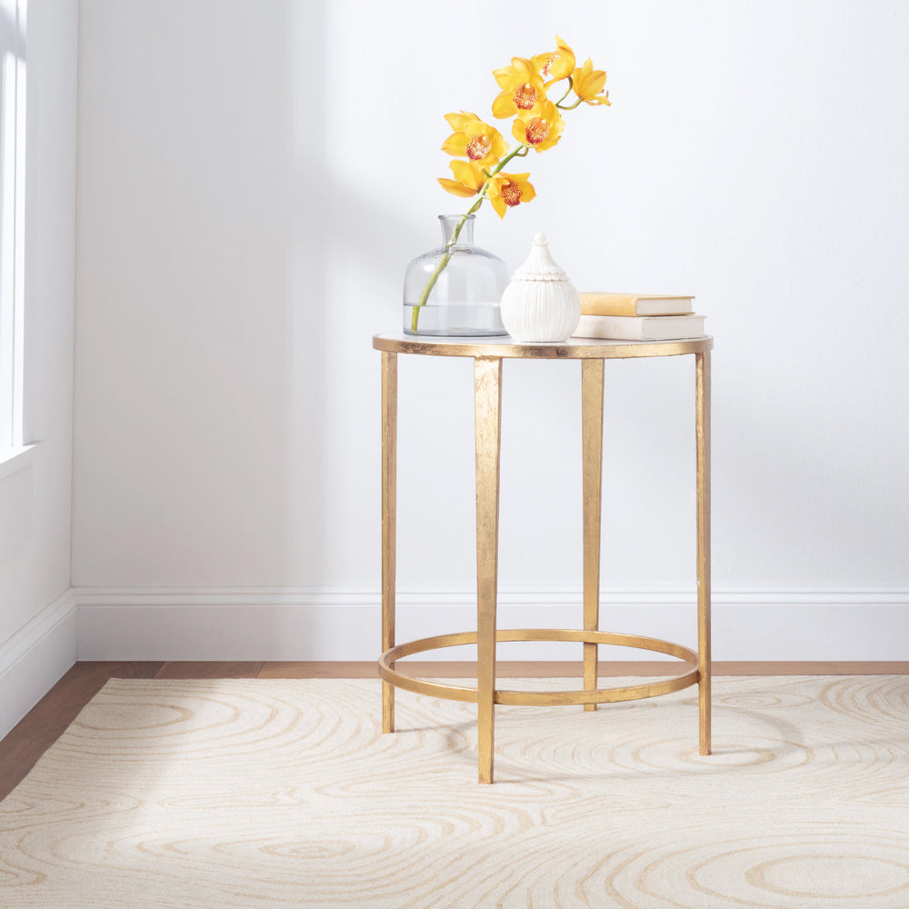 Charlton Hand Micro Hooked Wool Rug by Bunny Williams | Yellow