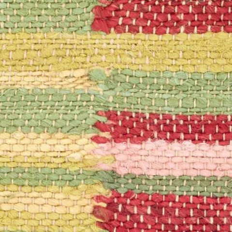 Time Out Handwoven Jute Rug Swatch | Green