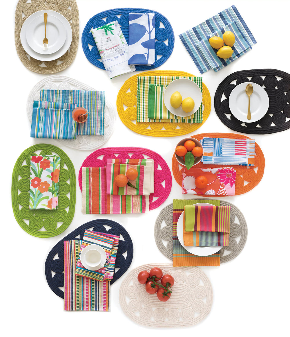 Reef Indoor/Outdoor Placemat Set of 4 | Natural