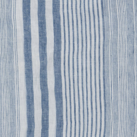 Carolina Stripe Quilt Swatch | French Blue