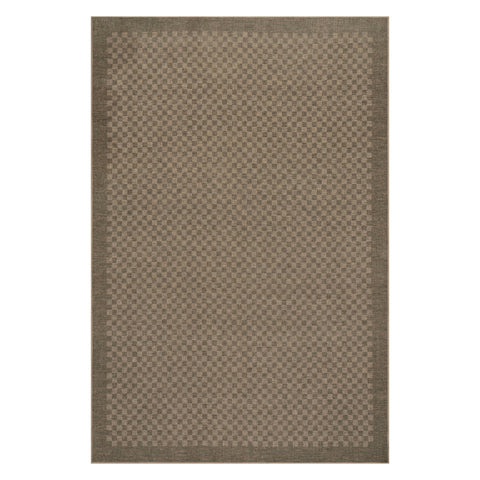 Watts Checkered Washable Rug by Nate Berkus | Charcoal