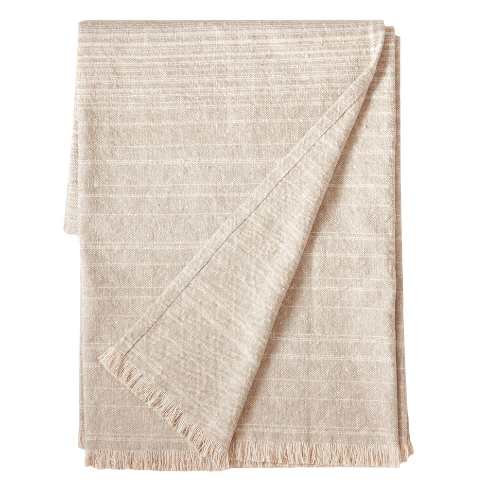 Oliver Ombre Throw | Natural