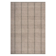 Hathi Striped Washable Rug | Tan
