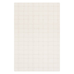 Lark Plaid Custom Rug | Light Beige