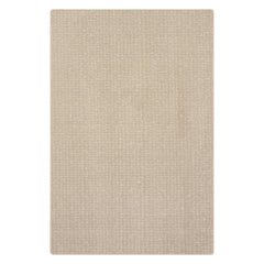 Chickadee Checked Custom Rug | Light Grey