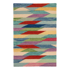 Hotline Handwoven Wool Rug | Multi