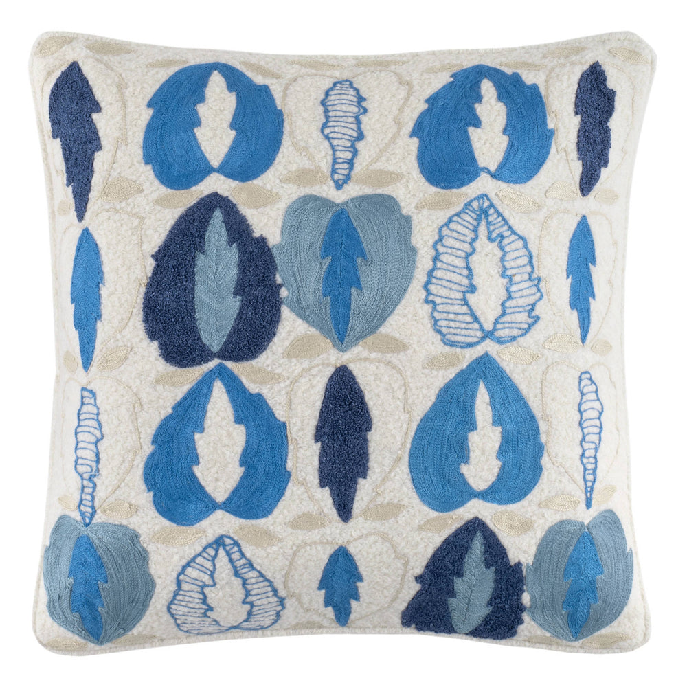 Oakley Embroidered Decorative Pillow Cover | Delft