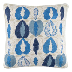 Oakley Embroidered Decorative Pillow Cover | Delft
