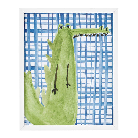 Albert Alligator Wall Art | Multi