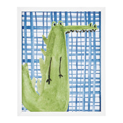 Albert Alligator Wall Art | Multi