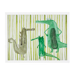 Gators Wall Art | Green