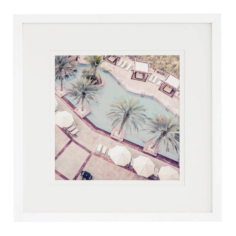 From Above Wall Art | Blue