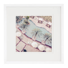 From Above Wall Art | Blue