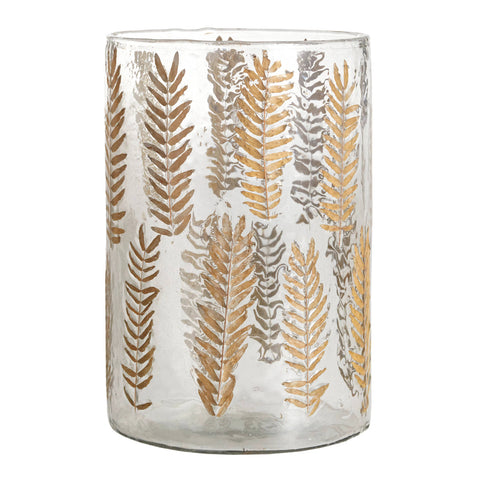 Leaf Cylinder | Gold