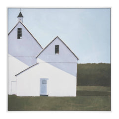 Barn View Wall Art | Multi