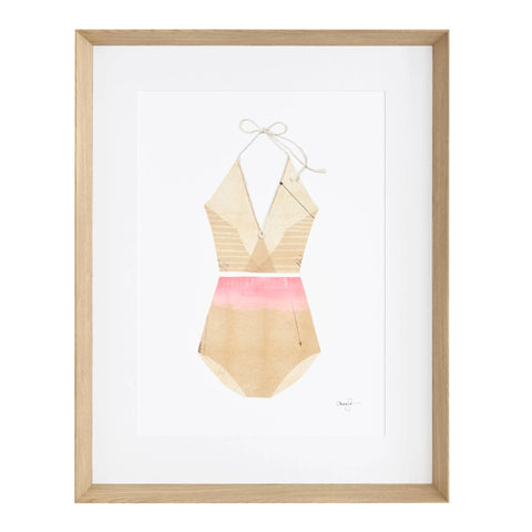 Suit Me Up Wall Art | Brown