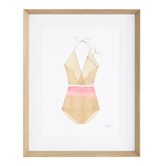 Suit Me Up Wall Art | Brown