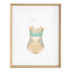 Suit Me Up Wall Art | Brown