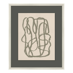 Doodle Wall Art | Green