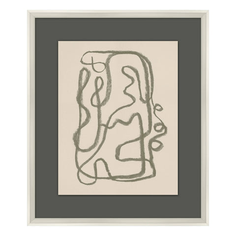 Doodle Wall Art | Green