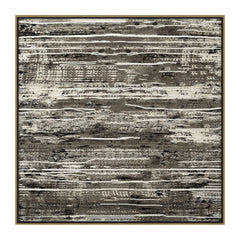 Striations Wall Art | Black