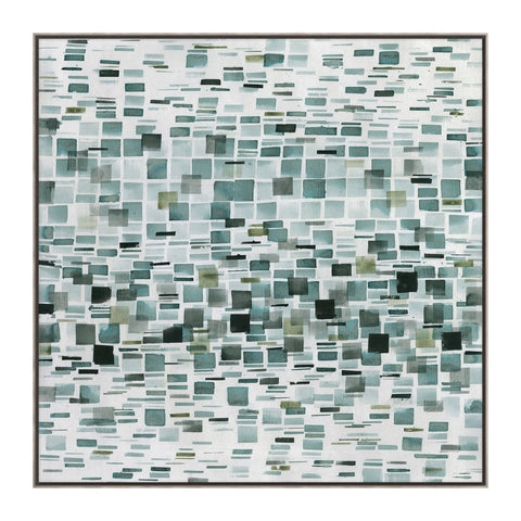 Watercolor Tile Wall Art | Blue