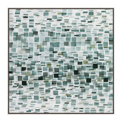 Watercolor Tile Wall Art | Blue