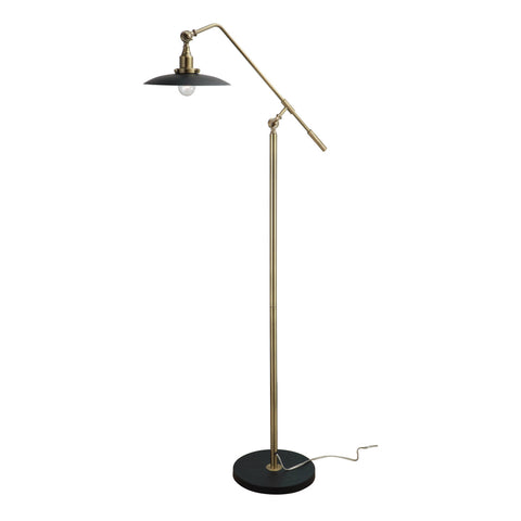 Evan Floor Lamp | Metallic