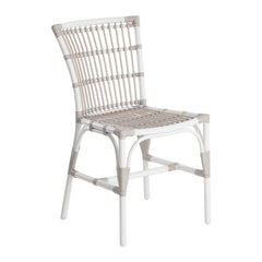 Malacca Outdoor Dining Chair | Dove White