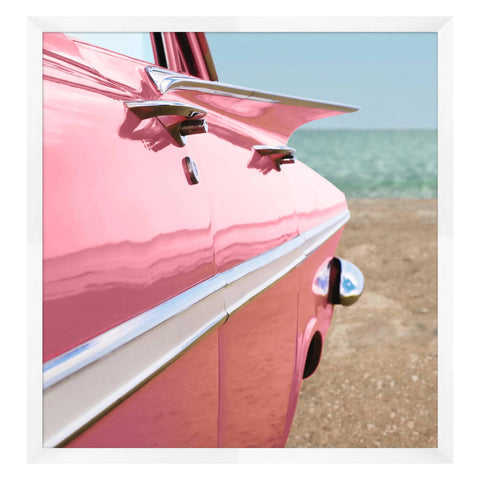 Cadillac 1 Wall Art | Pink