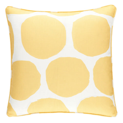 On The Spot Indoor/Outdoor Decorative Pillow Cover | Pale Yellow