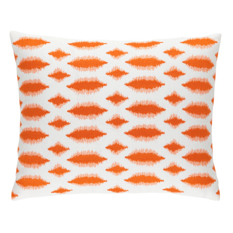 Outta Sight Indoor/Outdoor Decorative Pillow Cover | Tangerine