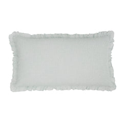 Wruffle Matelasse Decorative Pillow Cover | Robin's Egg Blue
