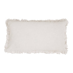 Wruffle Matelasse Decorative Pillow Cover | Grey