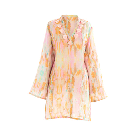 Selma Voile Tunic | Pink