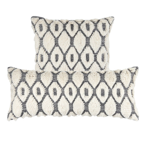 Bristol Wool Decorative Pillow Cover | Ivory