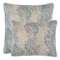 Grove Linen Decorative Pillow Cover | Blue