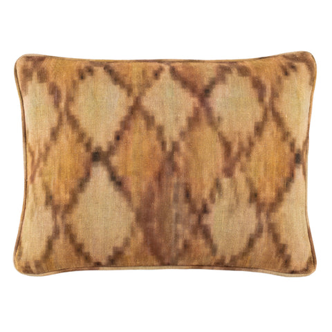 Dax Linen Decorative Pillow Cover | Brown