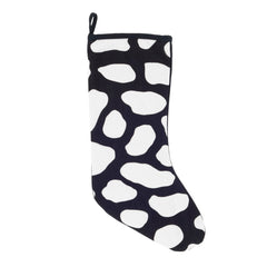Pebbles Quilted Stocking | Black