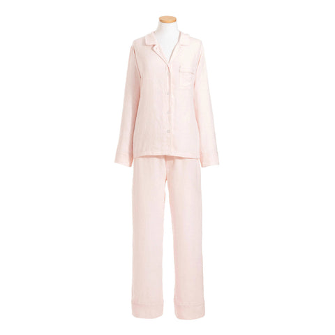 Lush Linen Pajama | Slipper Pink