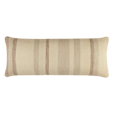 Turner Stripe Decorative Pillow Cover | Parchment