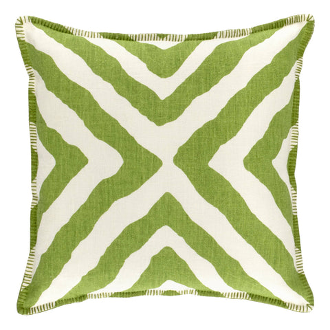 Impy Linen Decorative Pillow Cover | Kelp