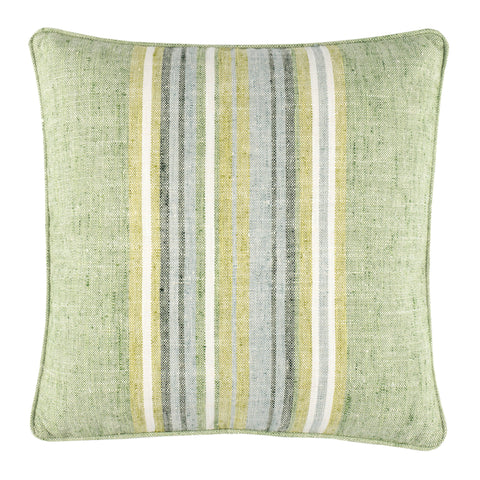 Clover Stripe Decorative Indoor/Outdoor Pillow Cover | Citrus