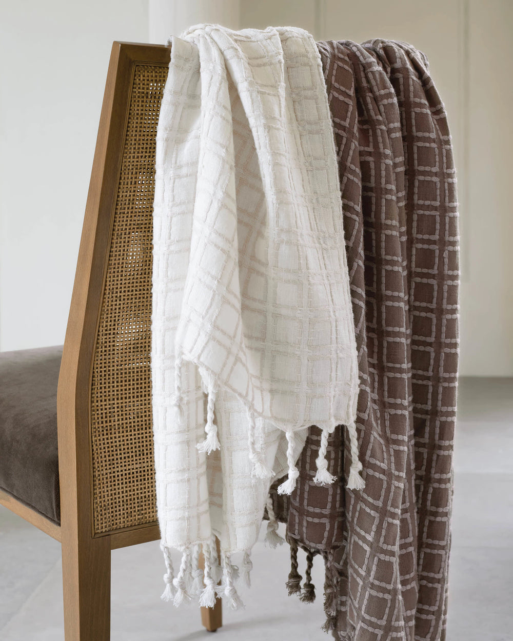 Caldwell Throw | Plaster