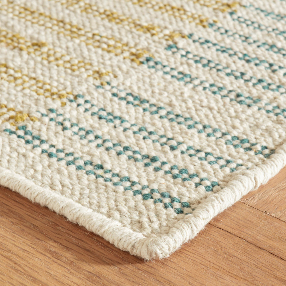 Gemma Hand Loom Knotted Cotton Rug | Juniper